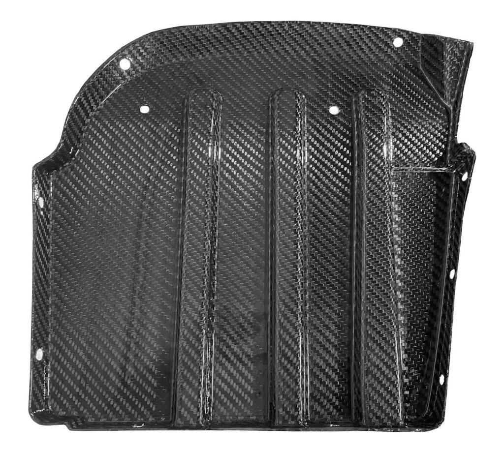 Front Wheelwell Trim Panel (pair) Eggplant Fab